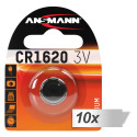 10x1 Ansmann CR 1620 Patarei