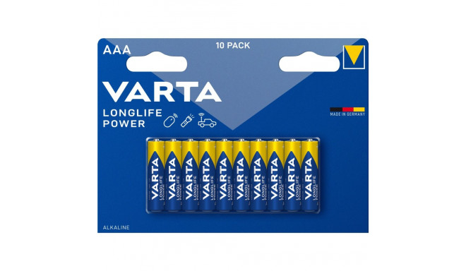 1x10 Varta Longlife Power Micro AAA LR03