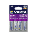 10x4 Varta Ultra Lithium Mignon AA LR 6