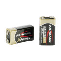 1 Ansmann Leelispatarei 9V blokk X-Power
