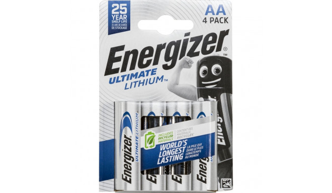 1x4 ENERGIZER Ultimate Lithium Mignon AA LR 6 1,5V