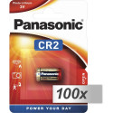 100x1 Panasonic Foto CR-2 Liitium VPE Väline Karp