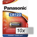 1x10 Panasonic Foto CR-123 A Liitium VPE Sisemkarp
