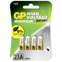 1x4 GP Alkaline 23A / MN21 Alkaline-patarei