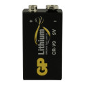 1 GP Liitium 9V Patarei CR-V9, parim suitsuandurile jm