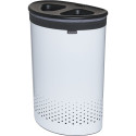 Brabantia Pesukorv, 55 L tumehall / valge
