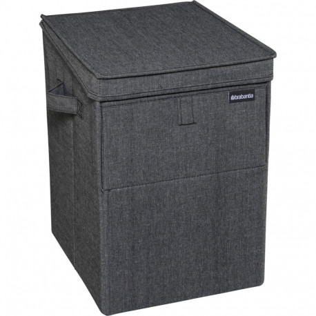 Brabantia kokkupandav must pesukast 35 L