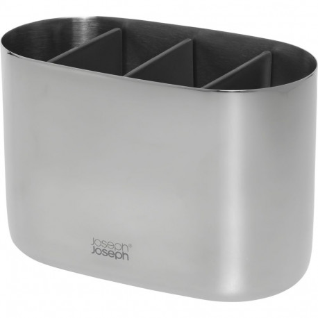 Joseph Joseph EasyStore Luxe suur hambaharja hoidik roostevaba teras