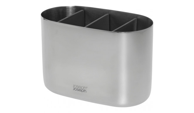 Joseph Joseph EasyStore Luxe Large Toothbrush Caddy St. Steel