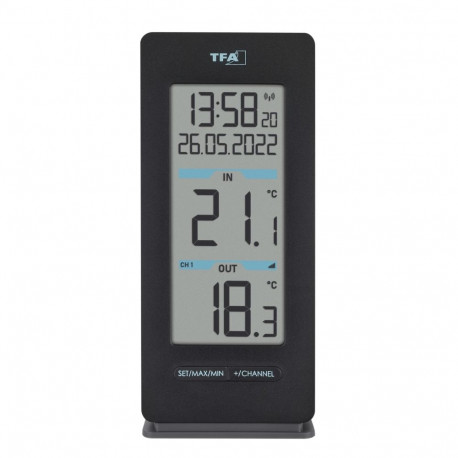 TFA 30.3072.01 BUDDY raadiojuhitav termomeeter
