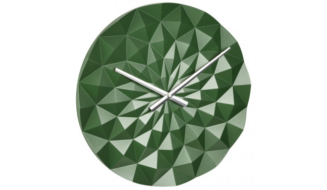 TFA 60.3063.04 DIAMOND Wall Clock green-metallic