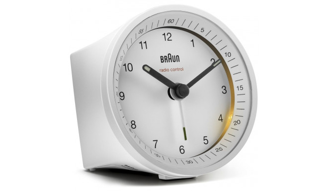 Braun BC 07 W-DCF raadio äratuskell valge