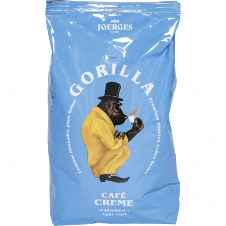 Joerges Gorilla Cafè Creme sinine 1 kg kohvioad