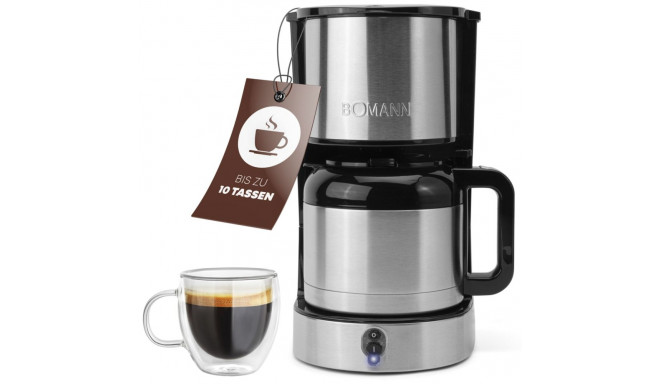 Bomann KA 6066 CB kohvimasin 10 tassi