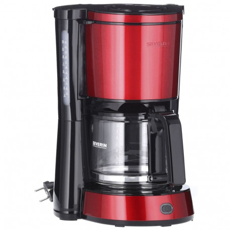 Severin KA 4817 Filter Coffee Maker red
