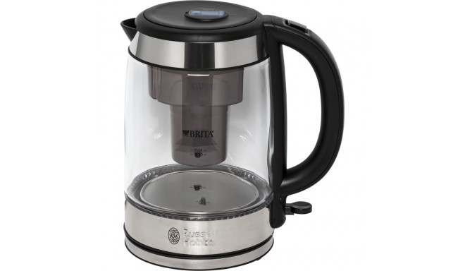 Russell Hobbs 20760-57 Clarity WaterKettle Stainless Steel/Glas