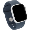 Apple Watch 9 GPS 45mm Silver Alu Blue Sport Band M/L