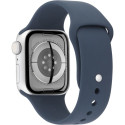 Apple Watch 9 GPS 45mm Silver Alu Blue Sport Band M/L