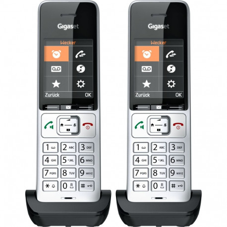 Gigaset COMFORT 500HX duo silver-black