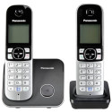 Panasonic KX-TG6812GB Must Juhtmeta Telefon