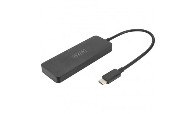 DIGITUS 3-portiline MST videohub USB-C/3x HDMI 2.0, 4K/60Hz