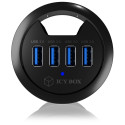RaidSonic ICY BOX IB-HUB1403 Table Hub 4x USB 3.0 Type-A