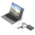 Belkin CONNECT USB-C 6-ühes mitme pordiga ja hoidikuga jaotur INC011btWH