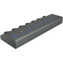 RaidSonic IB-HUB1701-C3 7-porti USB 3.0 Type-A jaotur