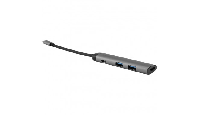 Verbatim USB-C multiport hub USB 3.0 HDMI/2xUSB-A/USB-C 49140