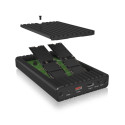 RaidSonic ICY BOX IB-2817MCL-C31 Korpus Kloonimisega M.2 NVMe SSD jaoks