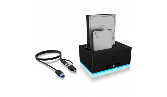 ICY BOX IB-127CL-U3 2 Bay Docking & Cloning