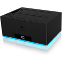 RaidSonic ICY BOX IB-127CL-U3 2 Bay Docking & Klonstation