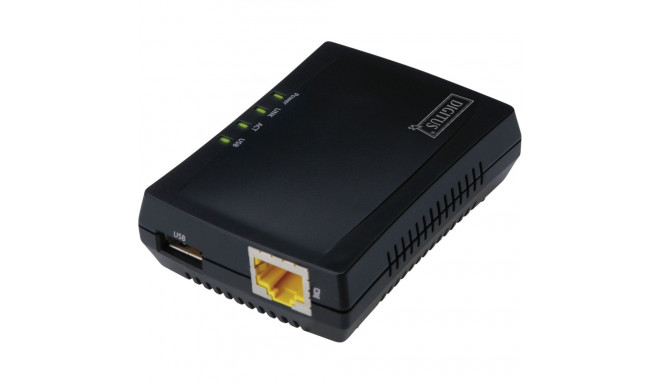 DIGITUS 1-Port USB 2.0 Multifunction Network Server