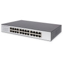 DIGITUS 24-pordiline Fast Ethernet Switch, haldamata