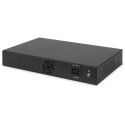 DIGITUS 24-pordiline Fast Ethernet Switch, haldamata