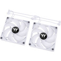 Thermaltake CT120 ARGB Sync PC Cooling Fan White 2 Pack