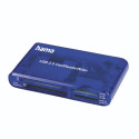 Hama USB 2.0 Multikaardilugeja 35 ühes, sinine