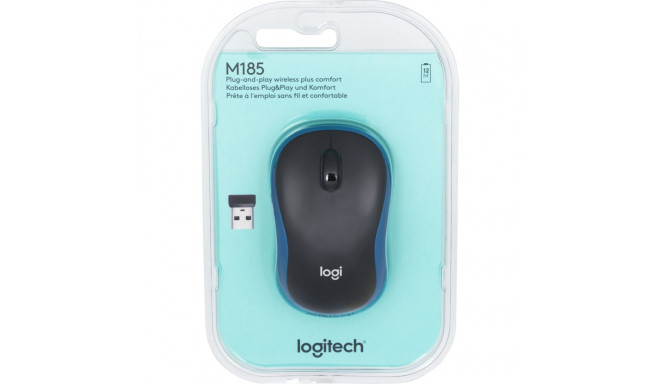 Logitech M185 black/blue