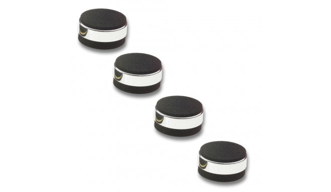in-akustik Star Mini Absorber Chrome Set 4
