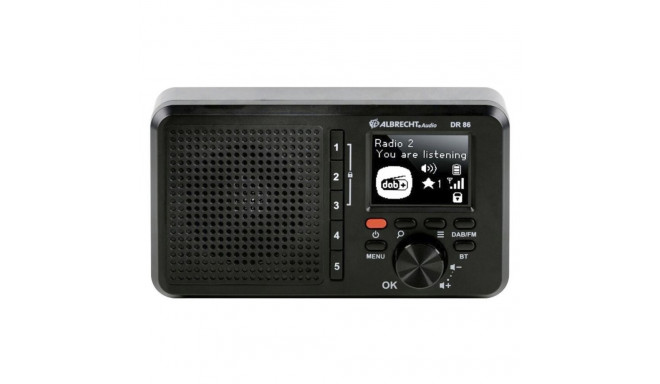 Albrecht DR 86 kaasaskantav digitaalne raadio