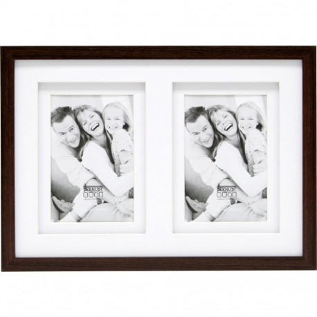 Deknudt S65KQ2 2x13x18 puidust galerii pruun paspartuu