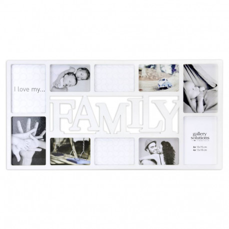 Nielsen Family Collage white Resin Gallery 8999331
