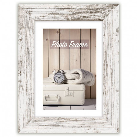 ZEP Nelson 6 30x45 puidust raam valge/pruun V21356