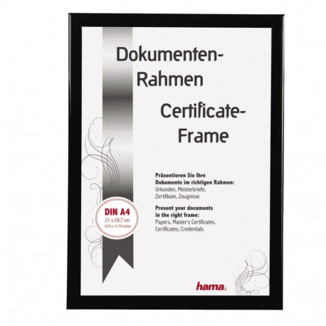 Hama Madrid black 21x29,7 66692