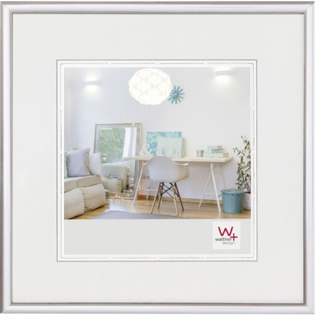 Walther New Lifestyle      30x30 Resin silver KV330S