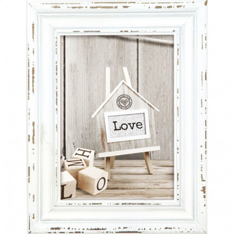 ZEP Rivoli white 15x20 Wood Frame SY968W