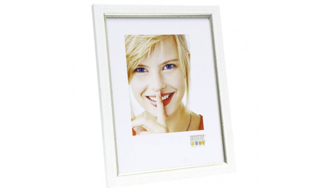 Deknudt S46AF1             13x18 Resin white w. silver