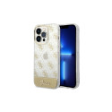 Guess GUHCP14LHG4MHG iPhone 14 Pro 6.1 "gold / gold hardcase 4G Pattern Script