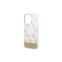 Guess GUHCP14LHG4MHG iPhone 14 Pro 6.1 "gold / gold hardcase 4G Pattern Script