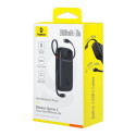 Baseus QPow 2 20000mAh 30W Power Bank with 2 Built-in USB-C Cables - Black